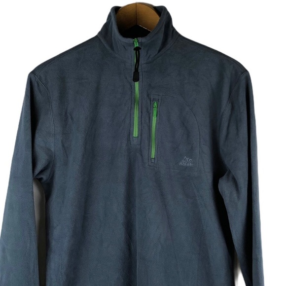 Aspen Gray Fleece Pullover Jacket - Picture 2 of 7